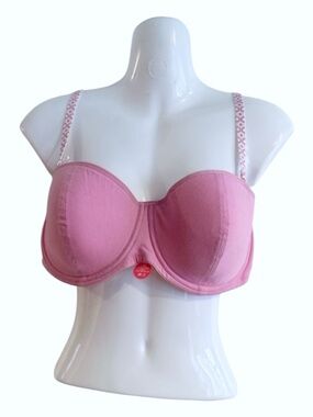 🆕 La Senza Women’s Pink Strapless (3 in 1) Convertible Bra -NEW w/ Tags!!!